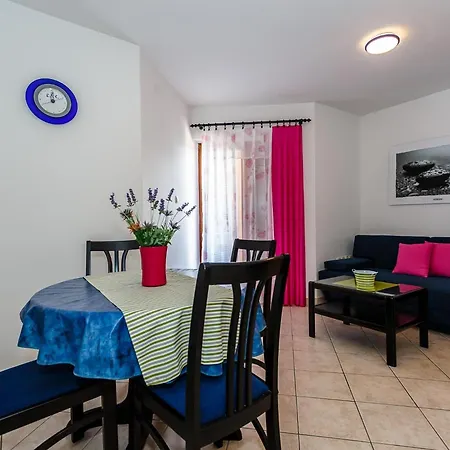 Апартаменты Comfortable Krk With Sea View And Balcony Крк